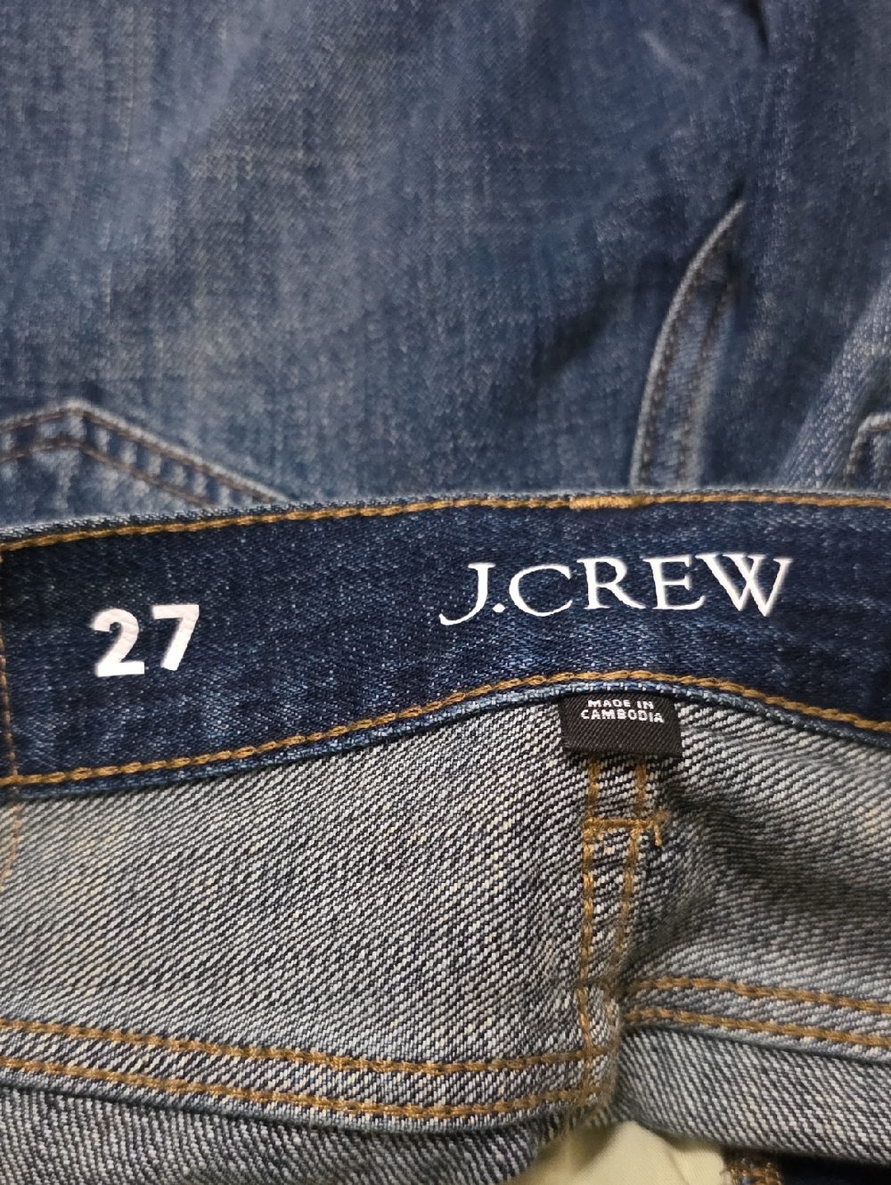 J. Crew Nipped Straight Jean in Kate Wash Size 27 - Picture 5 of 5
